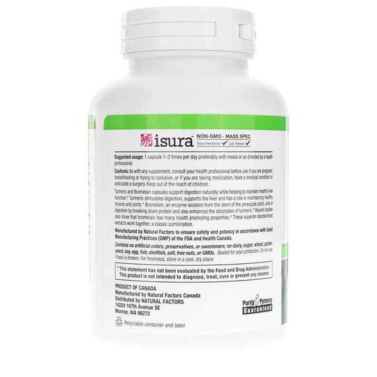 Turmeric & Bromelain 450 Mg, NF